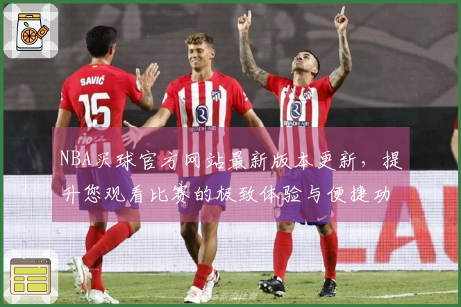 NBA买球官方网站最新版本更新，提升您观看比赛的极致体验与便捷功能